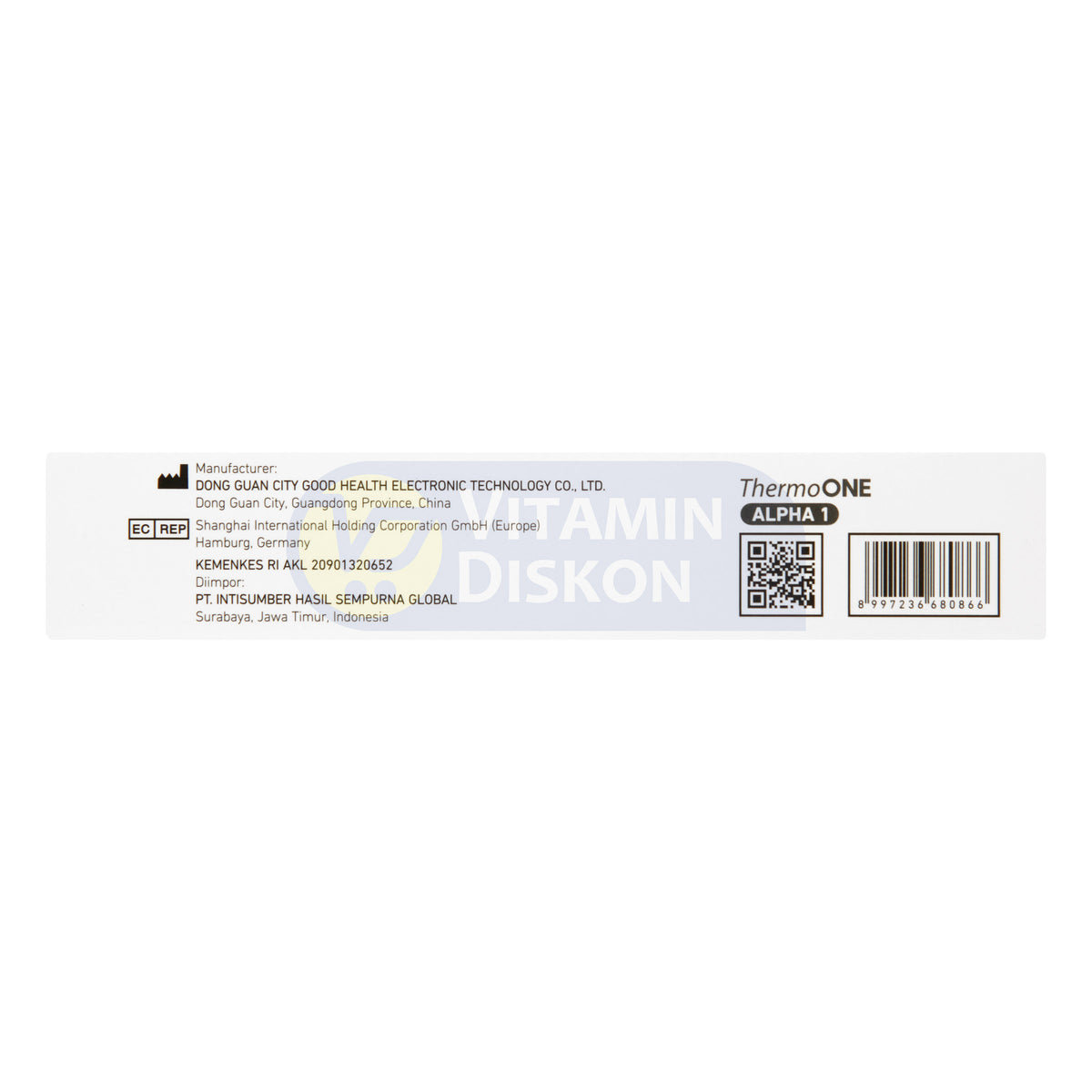 ONEMED TERMOMETER DIGITAL ALPHA 1G