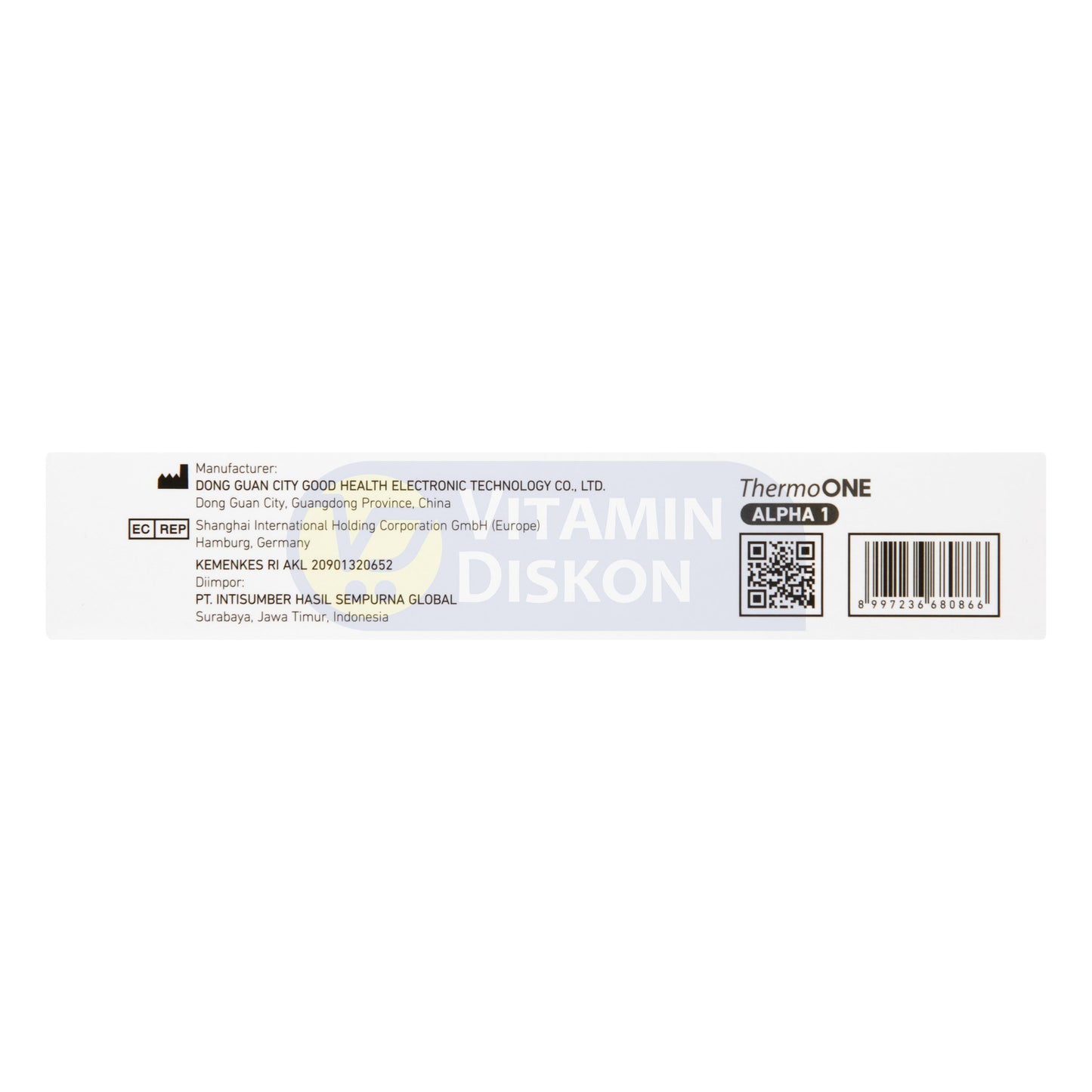 ONEMED TERMOMETER DIGITAL ALPHA 1G