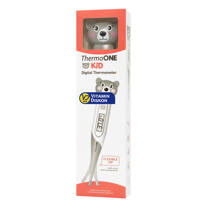 ONEMED THERMOMETER DIGITAL KIDS WHITE BEAR