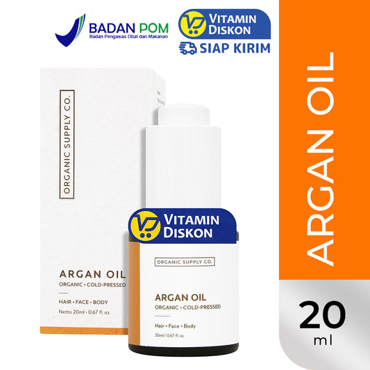 ORGANIC SUPPLY CO. ARGAN OIL 20 ML