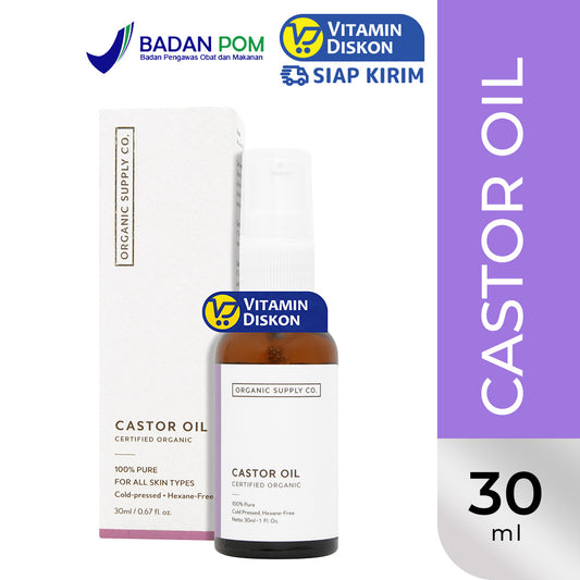 ORGANIC SUPPLY CO. CASTOR OIL 30ML