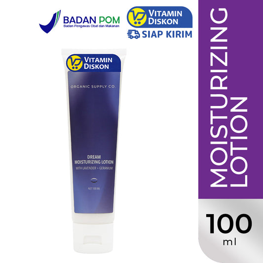 ORGANIC SUPPLY CO. DREAM MOISTURIZING LOTION 100 ML