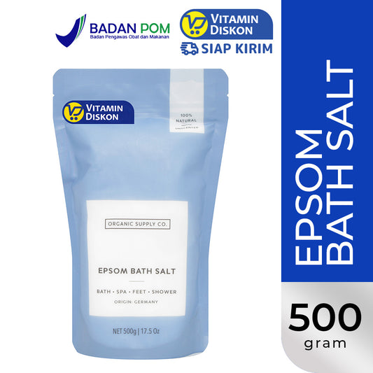 ORGANIC SUPPLY CO. EPSOM BATH SALT 500 GR