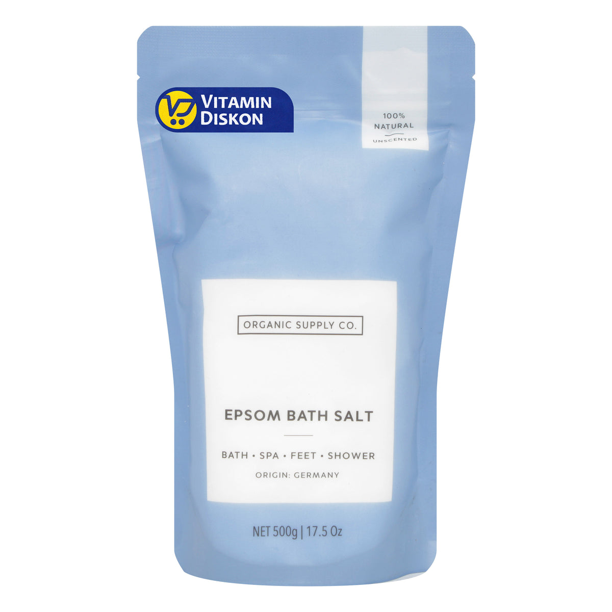 ORGANIC SUPPLY CO. EPSOM BATH SALT 500 GR