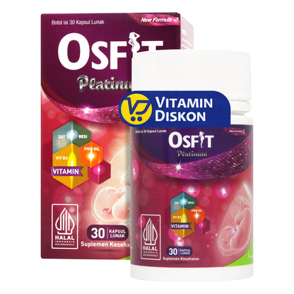 OSFIT PLATINUM SUPLEMEN IBU HAMIL ISI 30 KAPSUL