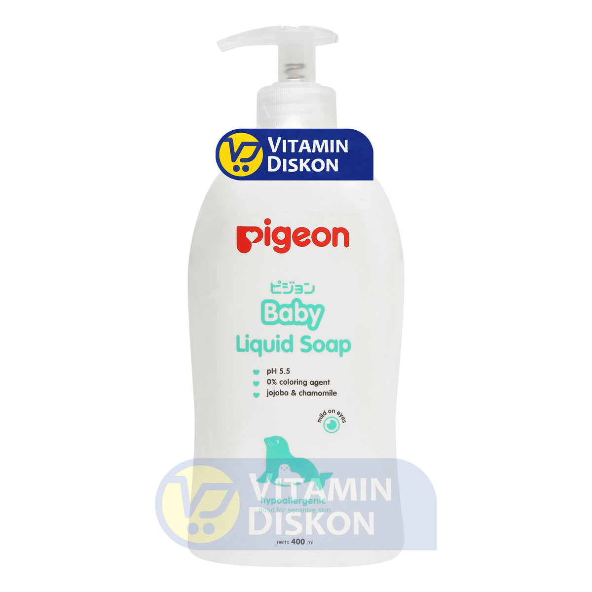 PIGEON BABY LIQUID SOAP CHAMOMILE - 400ML
