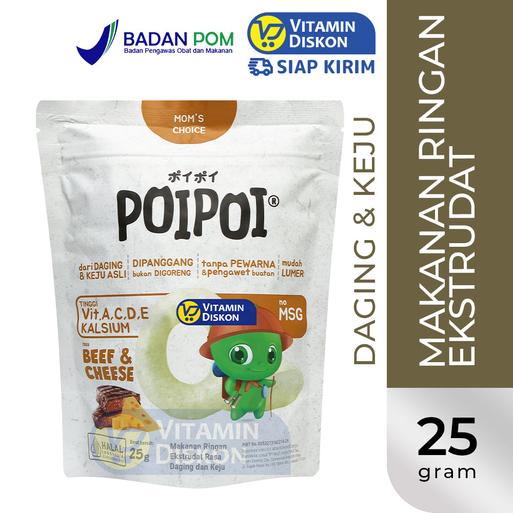 POIPOI BEEF AND CHEESE - 25GR