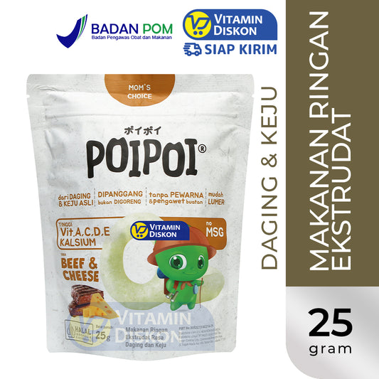 POIPOI BEEF AND CHEESE - 25GR
