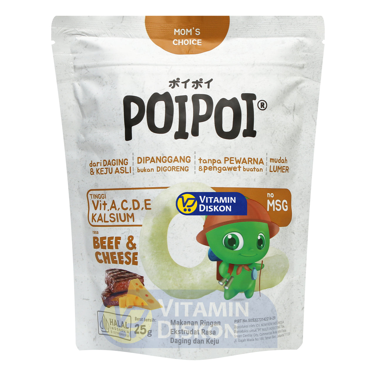 POIPOI BEEF AND CHEESE - 25GR