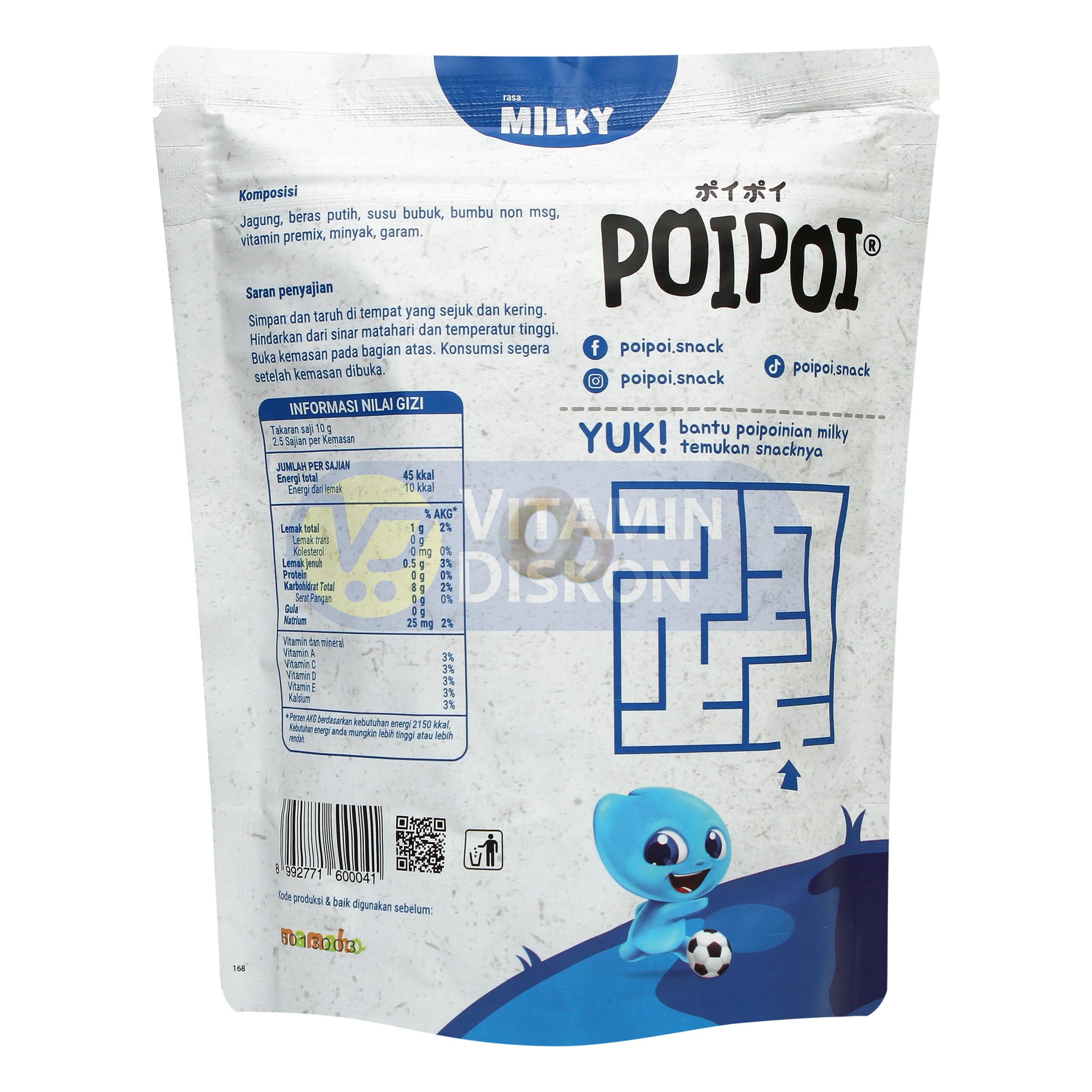 POIPOI MILKY - 25GR
