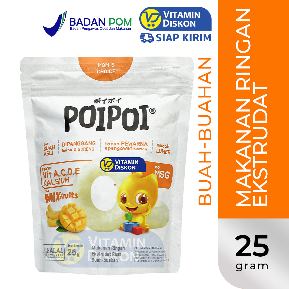 POIPOI MIX FRUITS - 25GR