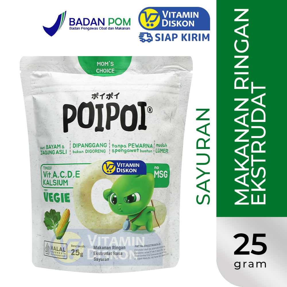 POIPOI VEGIE - 25GR