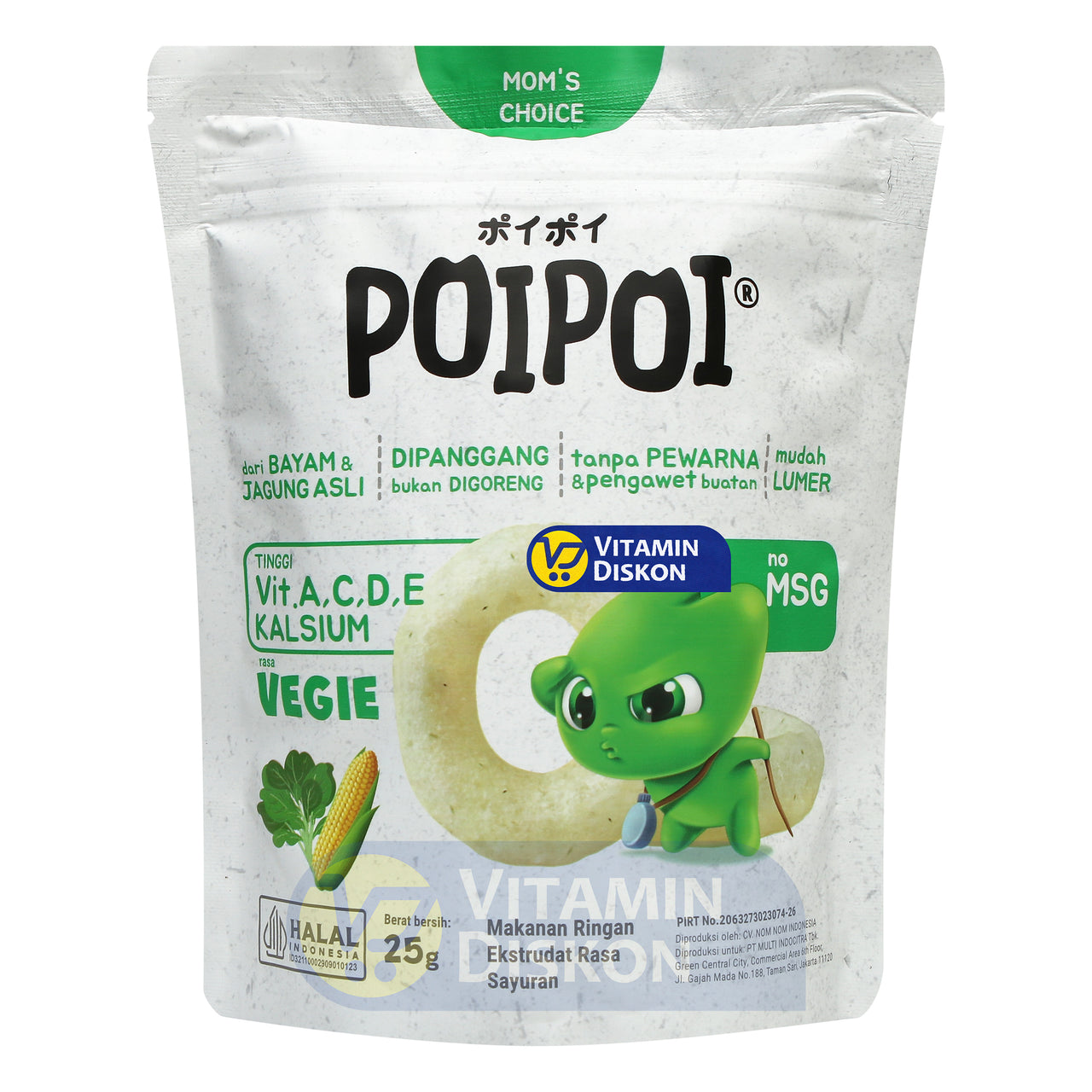 POIPOI VEGIE - 25GR