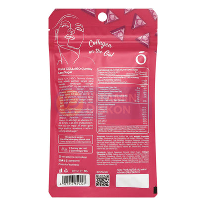POME COLLAGEN TRIPEPTIDE WITH JAPANESE STRAWBERRY FLAVOUR - 10 GUMMY