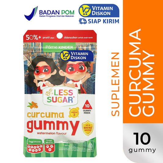 POME KINDER CURCUMA GUMMY -10 GUMMY