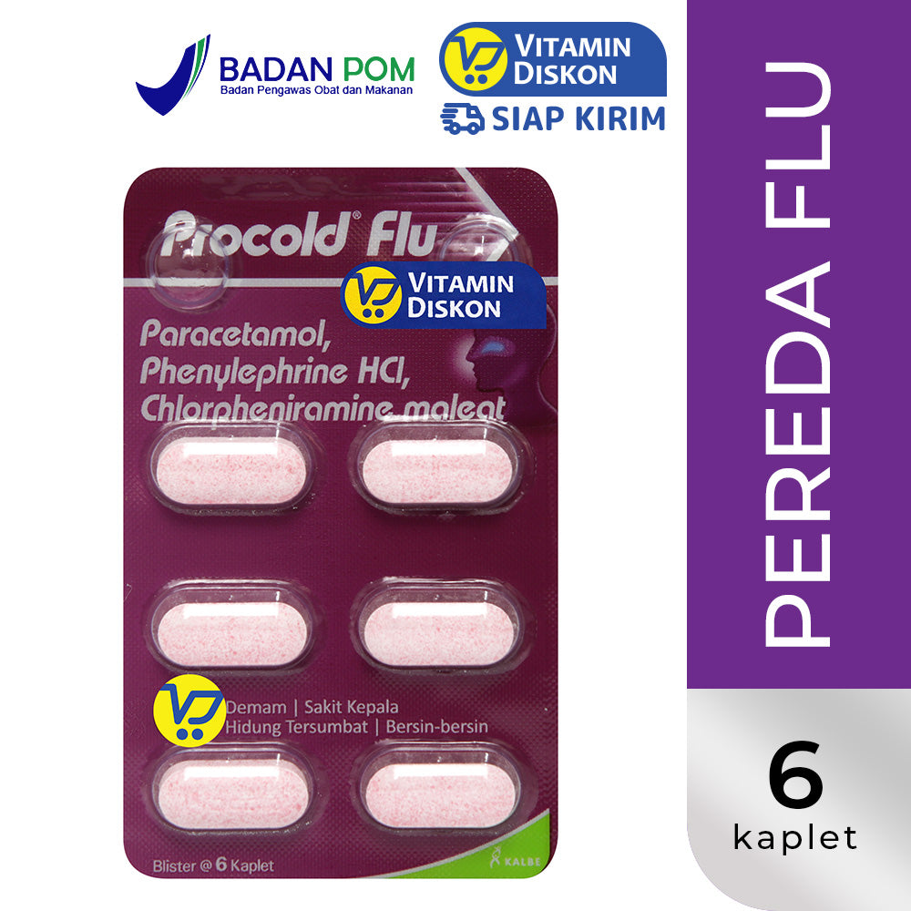 PROCOLD FLU 1 STRIP ISI 6 TABLET