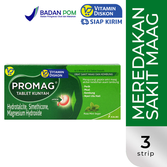 PROMAG TABLET 1 BOX ISI 3 STRIP