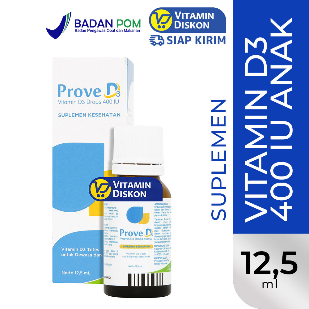 PROVE D3 VITAMIN D3 400 IU 12.5 ML