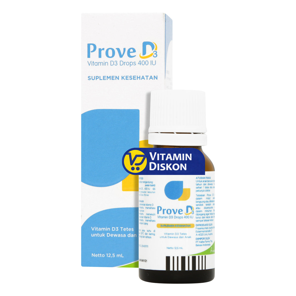 PROVE D3 VITAMIN D3 400 IU 12.5 ML