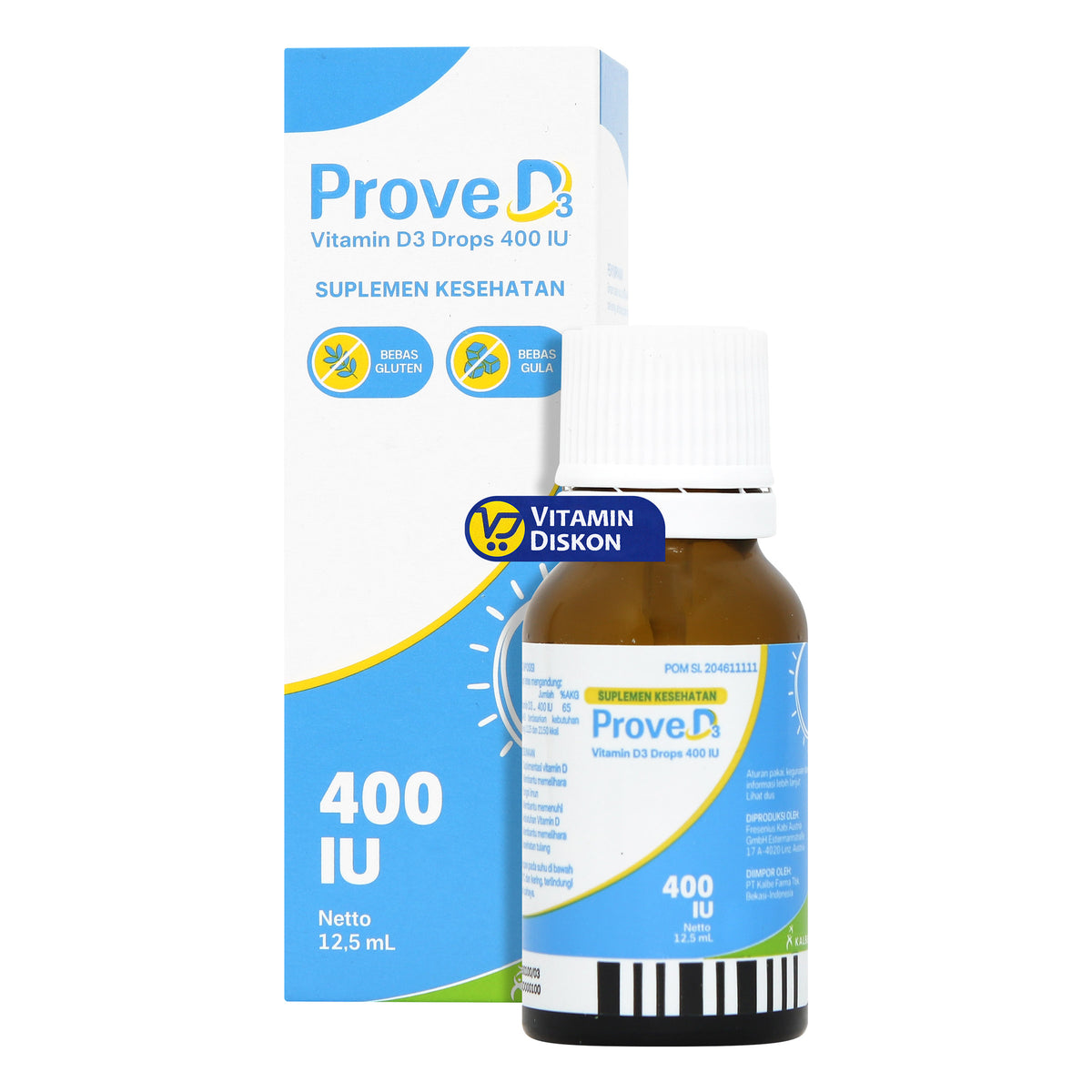 PROVE D3 VITAMIN D3 400 IU 12.5 ML