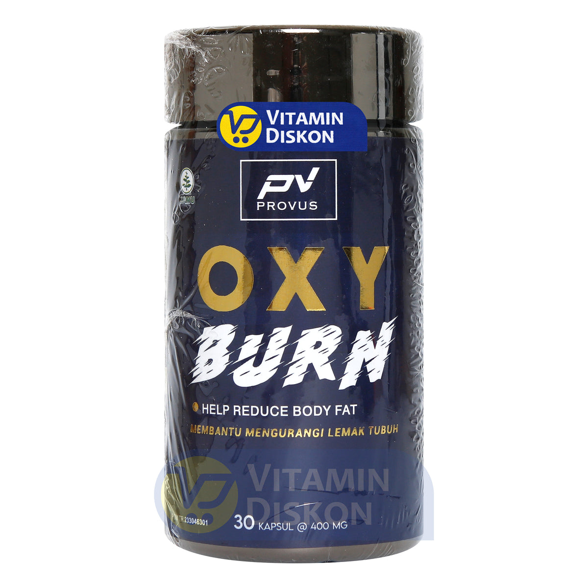 PROVUS OXY BURN REDUCES FAT MEMBANTU MENGURANGI LEMAK TUBUH 30 KAPSUL