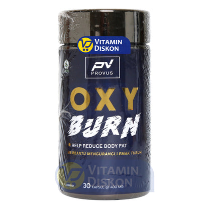 PROVUS OXY BURN REDUCES FAT MEMBANTU MENGURANGI LEMAK TUBUH 30 KAPSUL