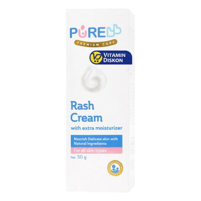 PUREBB RASH CREAM WITH EXTRA MOISTURIZING 50GR