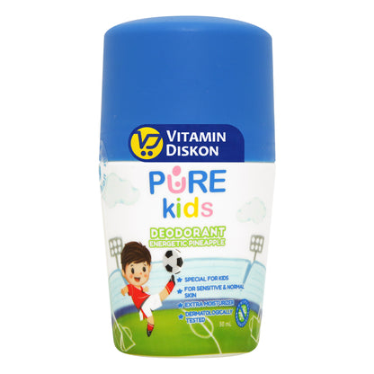 PUREKIDS DEODORANT ENERGETIC PINEAPPLE 50 ML