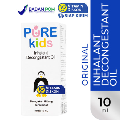 PURE KIDS INHALANT DECONGESTANT OIL 10 ML