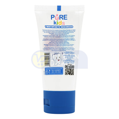 PUREKIDS TOOTHPASTE ADVANCE BUBBLE GUM 50 GR