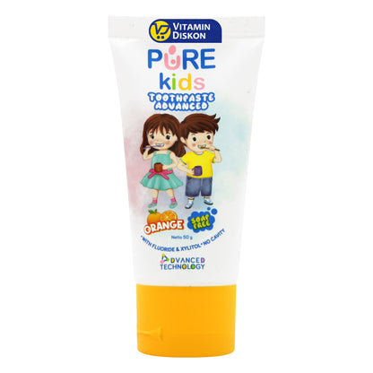 PUREKIDS TOOTHPASTE ADVANCE ORANGE 50 GR