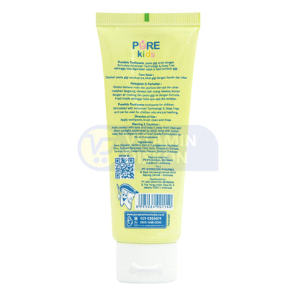 PURE KIDS TOOTHPASTE BANANA 50GR