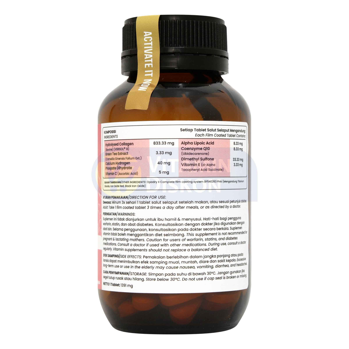 PURITYFIC BEAUTY COLLAGEN COMPLEX 60 TABLET