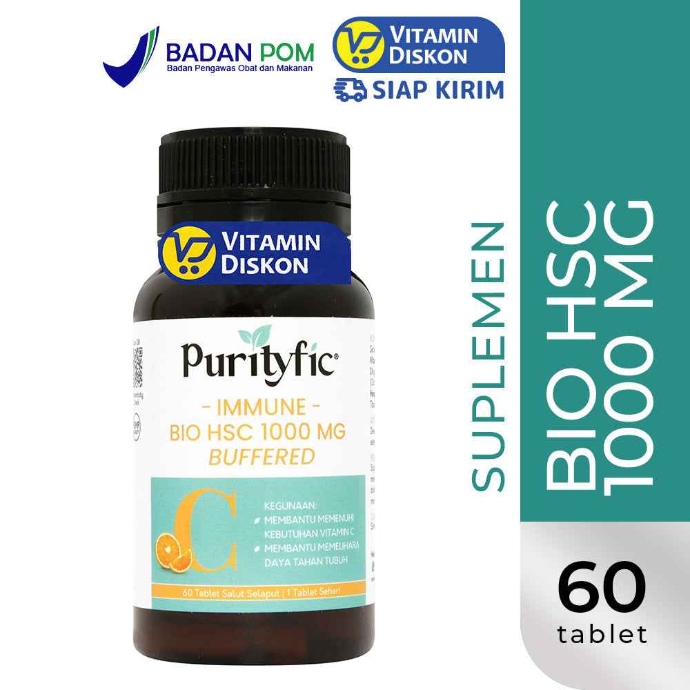PURITYFIC IMMUNE BIO HSC 1000 MG BUFFERED 60 TABLET