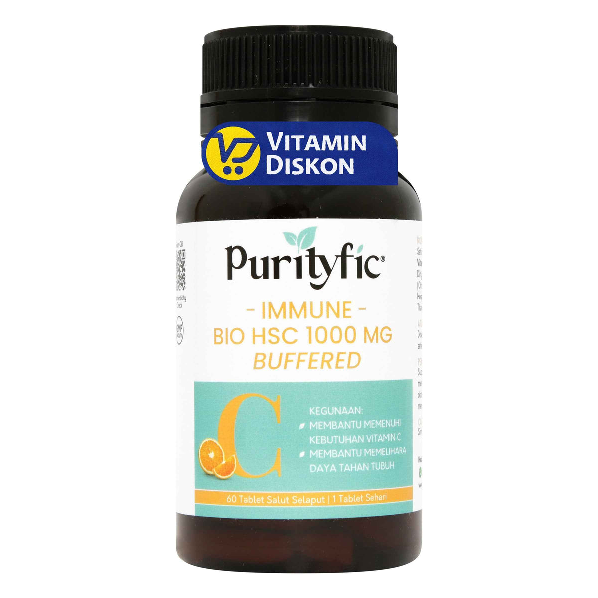 PURITYFIC IMMUNE BIO HSC 1000 MG BUFFERED 60 TABLET