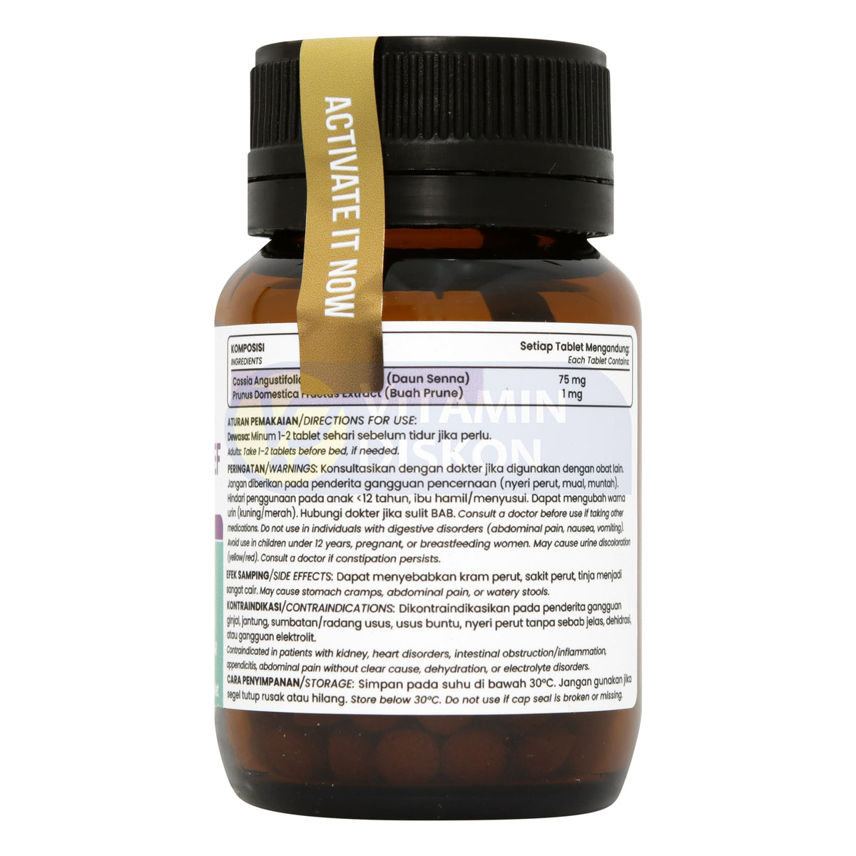 PURITYFIC LAX EASY RELIEF 60 TABLET