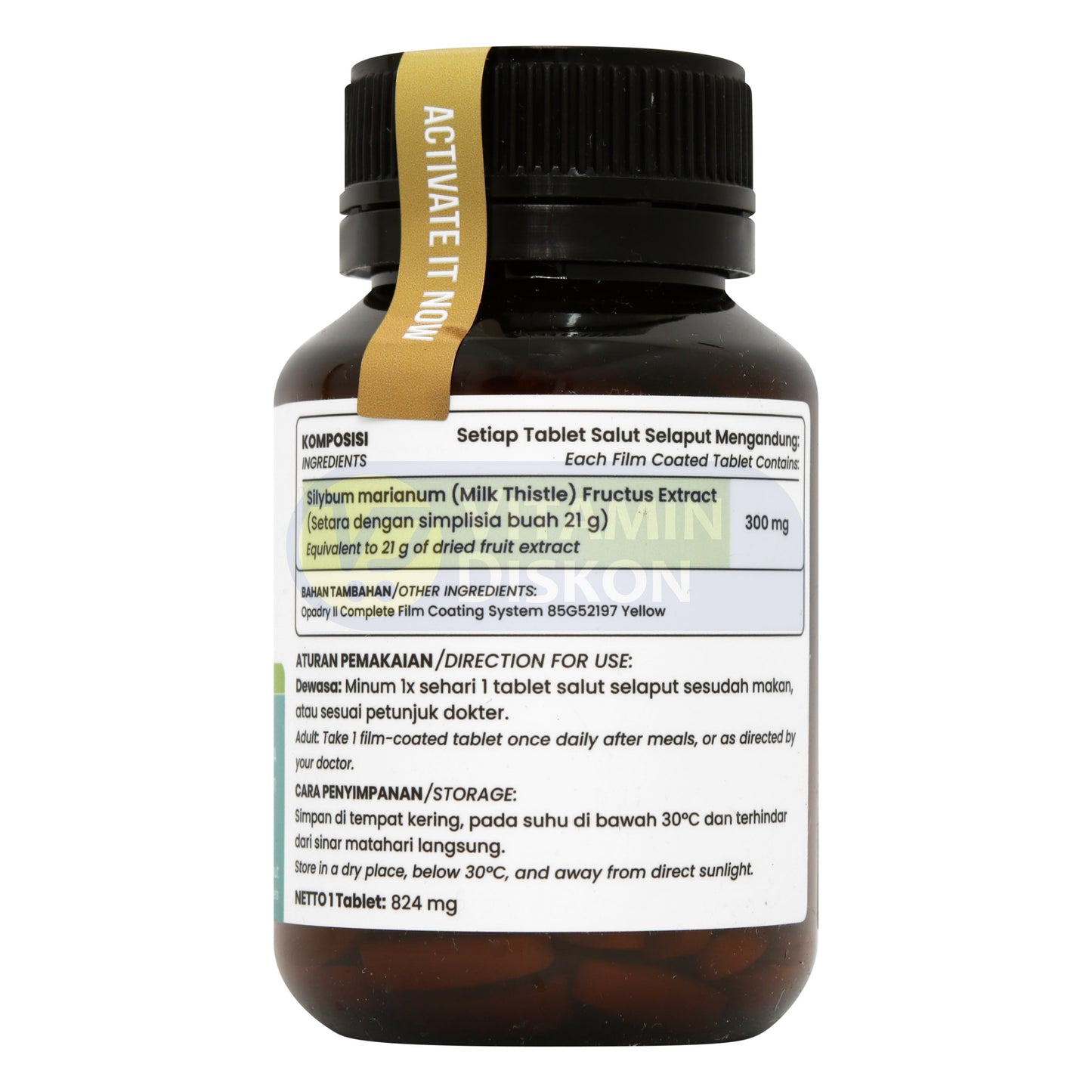 PURITYFIC LIVER HEALTH MILK THISTLE 300 60 TABLET
