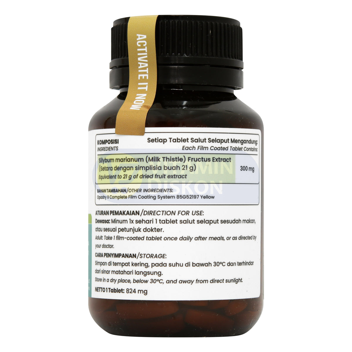 PURITYFIC LIVER HEALTH MILK THISTLE 300 60 TABLET