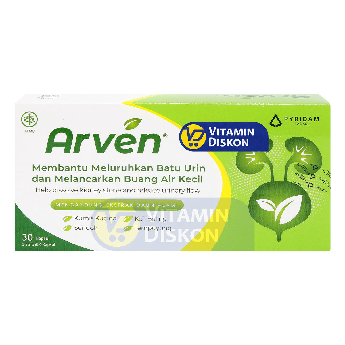 PYRIDAM FARMA ARVEN 30 KAPSUL