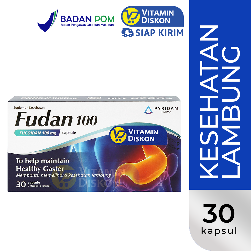 PYRIDAM FARMA FUDAN 100 30 KAPSUL