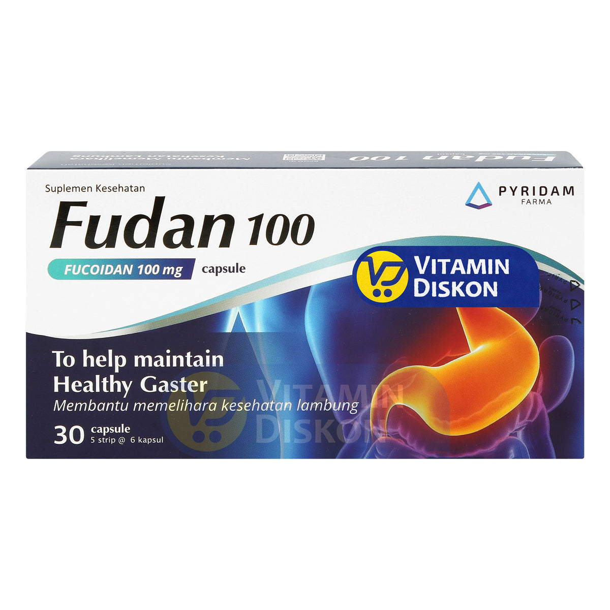 PYRIDAM FARMA FUDAN 100 30 KAPSUL