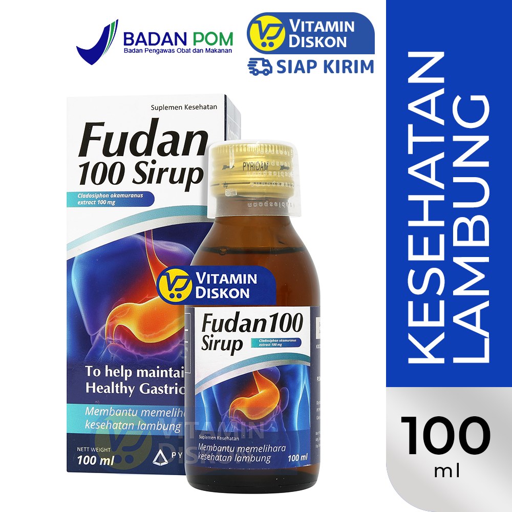 PYRIDAM FARMA FUDAN 100 SIRUP 100 ML