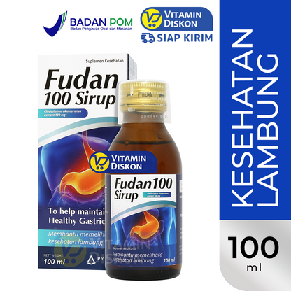 PYRIDAM FARMA FUDAN 100 SIRUP 100 ML
