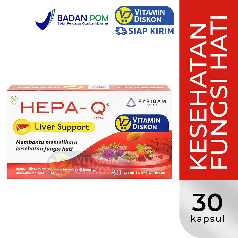 PYRIDAM FARMA HEPA Q 30 KAPSUL
