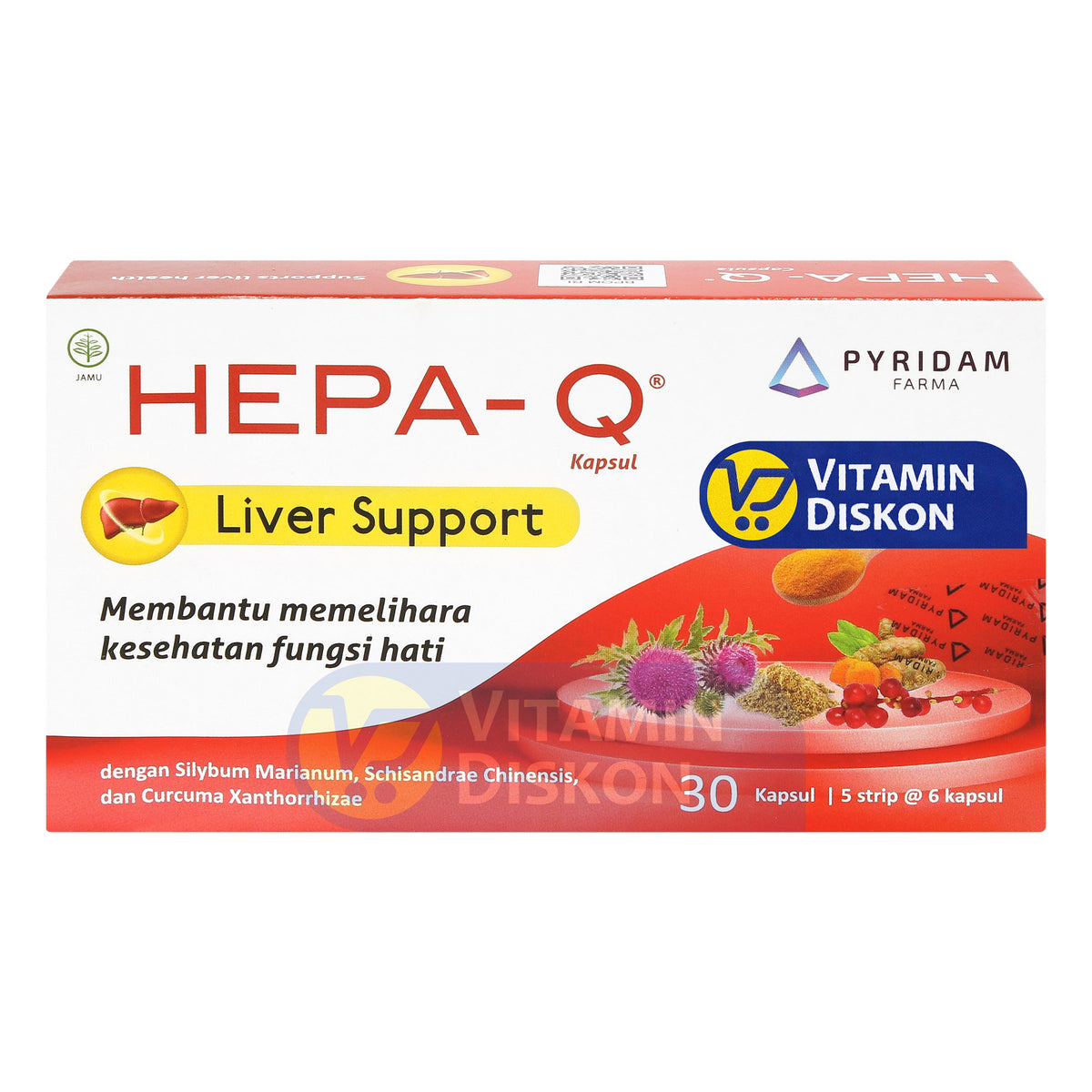 PYRIDAM FARMA HEPA Q 30 KAPSUL