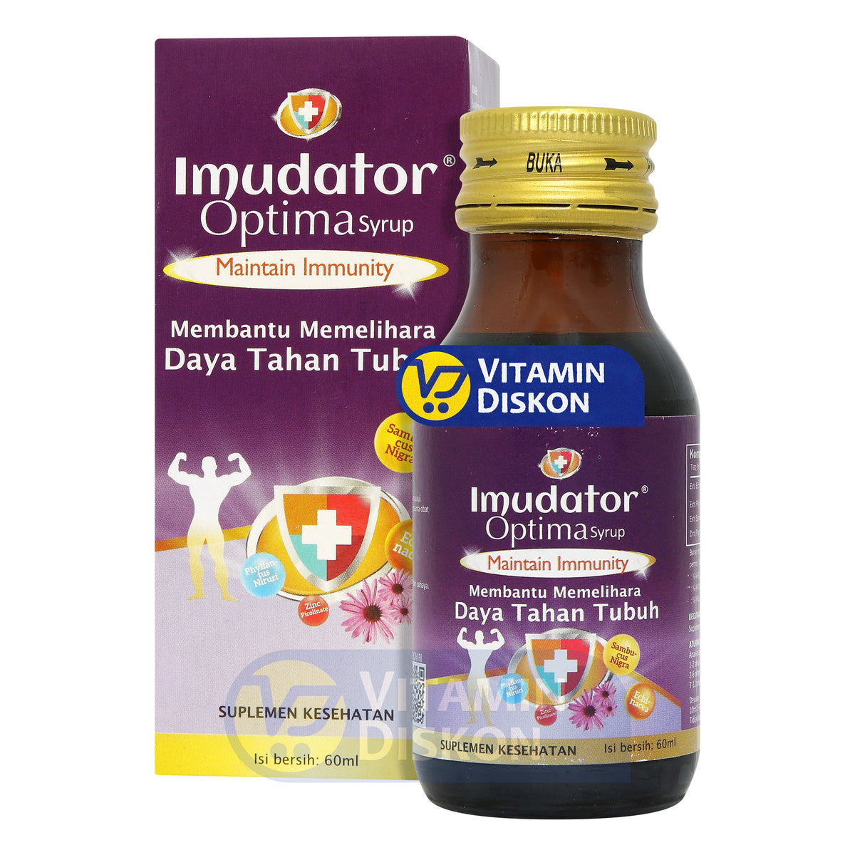 PYRIDAM FARMA IMUDATOR OPTIMA SIRUP 60 ML