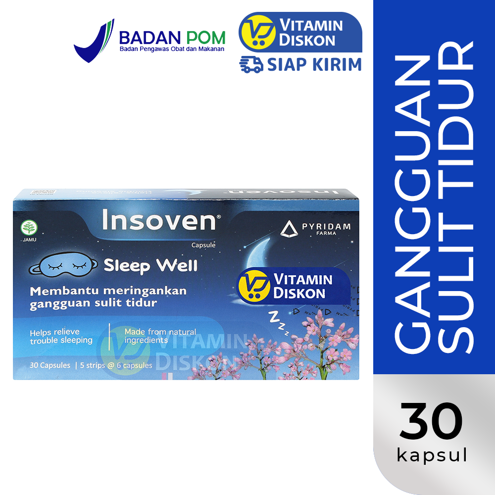 PYRIDAM FARMA INSOVEN 30 KAPSUL
