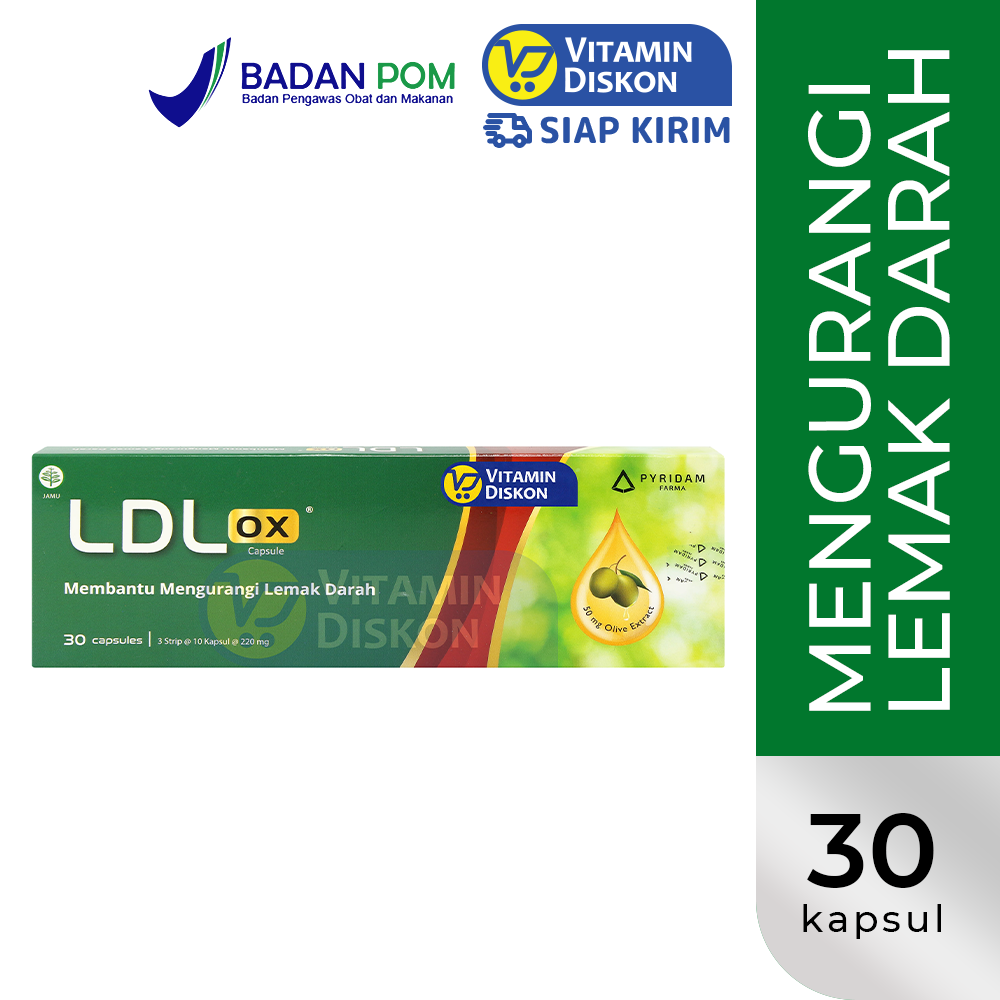 PYRIDAM FARMA LDLOX 30 CAPSULES