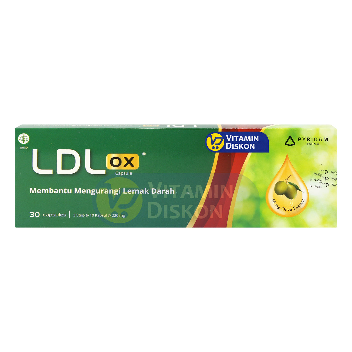 PYRIDAM FARMA LDLOX 30 CAPSULES