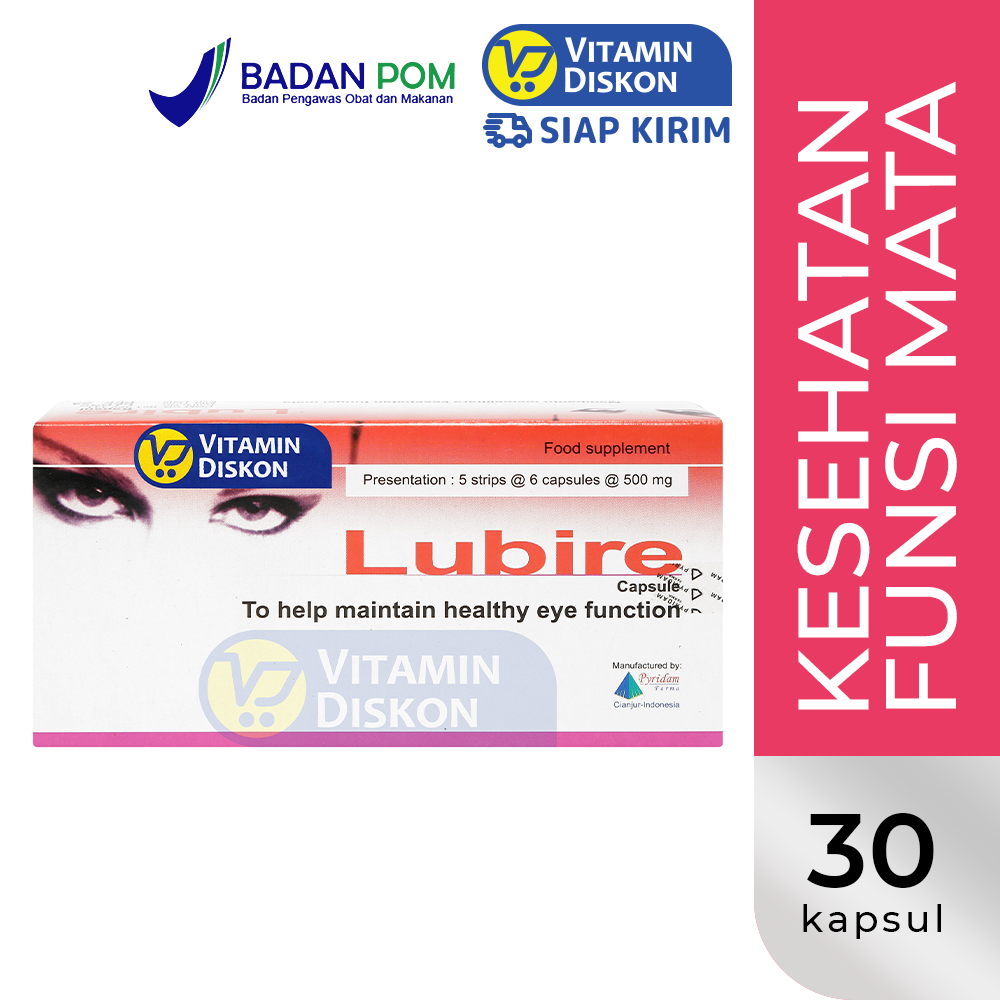 PYRIDAM FARMA LUBIRE 30 KAPSUL